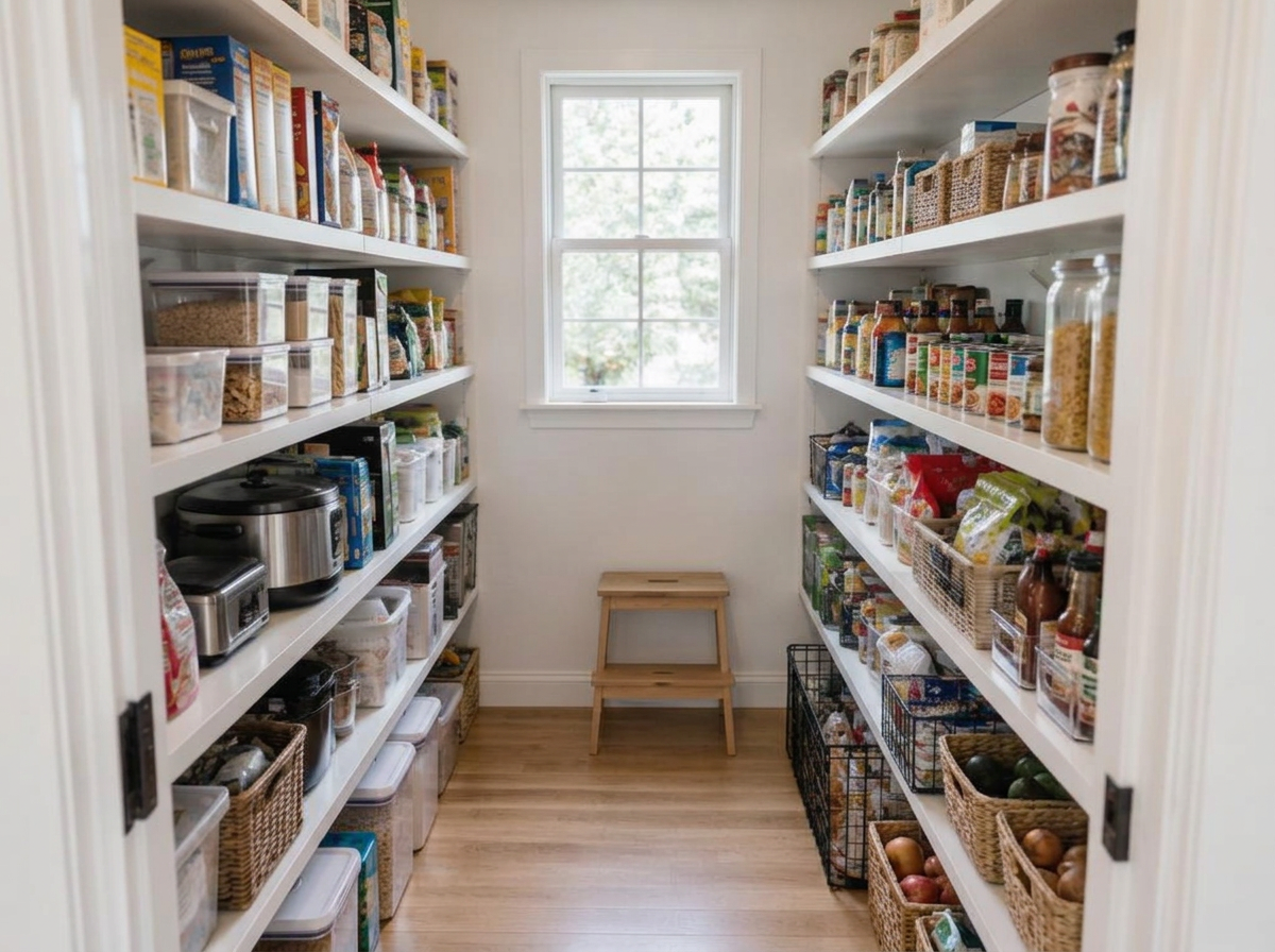 The pantry that swallowed snacks — after 27Messes organizing