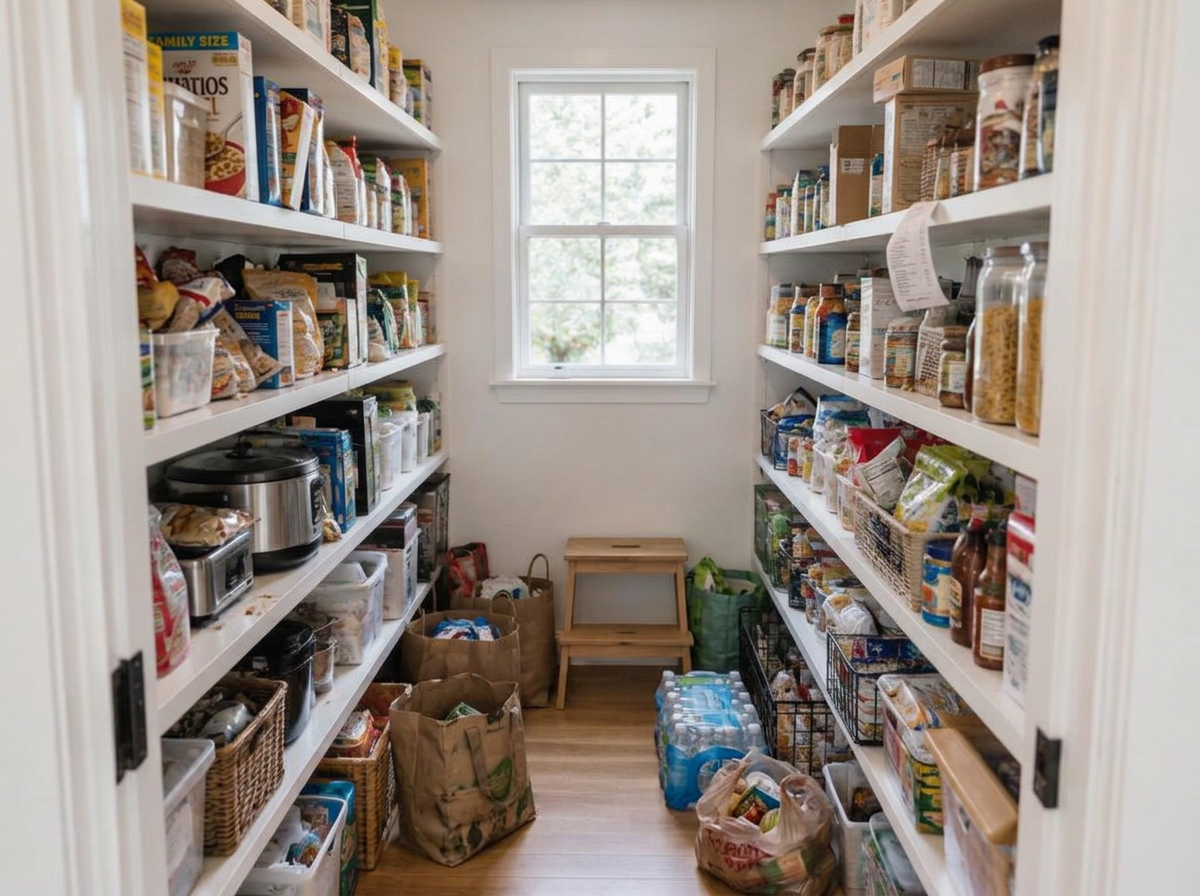 Pantry — before organizing